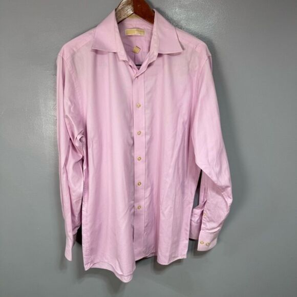 Michael Kors Men’s Shirt sz 16.5-34/35 Large # E552 - Picture 1 of 5